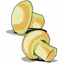 Mushroom Embroidery Design 12